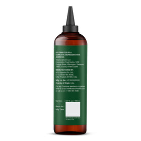 Botanic Hearth bottle on bathroom shelf conveying daily-use convenience and routine