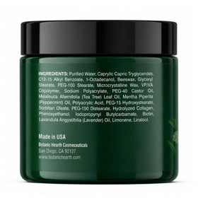 Botanic Hearth styled man and woman hair illustrating versatile hold for all genders