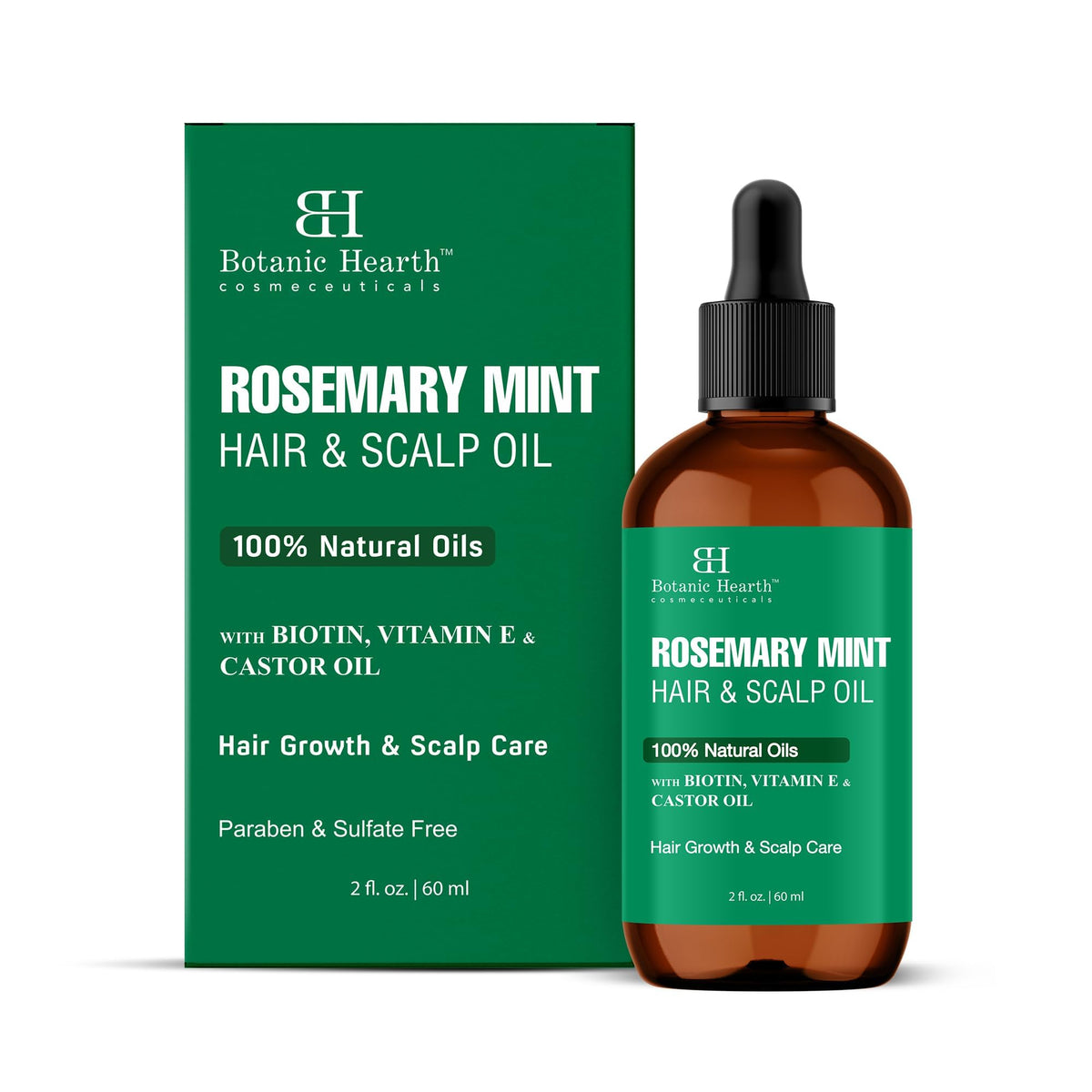Botanic Hearth overnight mask on hair demonstrating deep conditioning