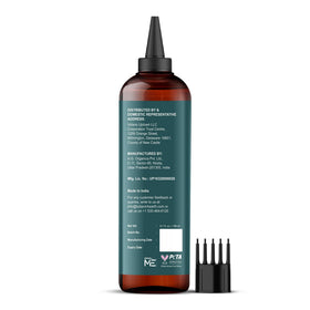 Botanic Hearth oil pour showing smooth texture and quick absorption benefit