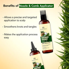 Botanic Hearth oil texture on palm demonstrating lightweight absorption