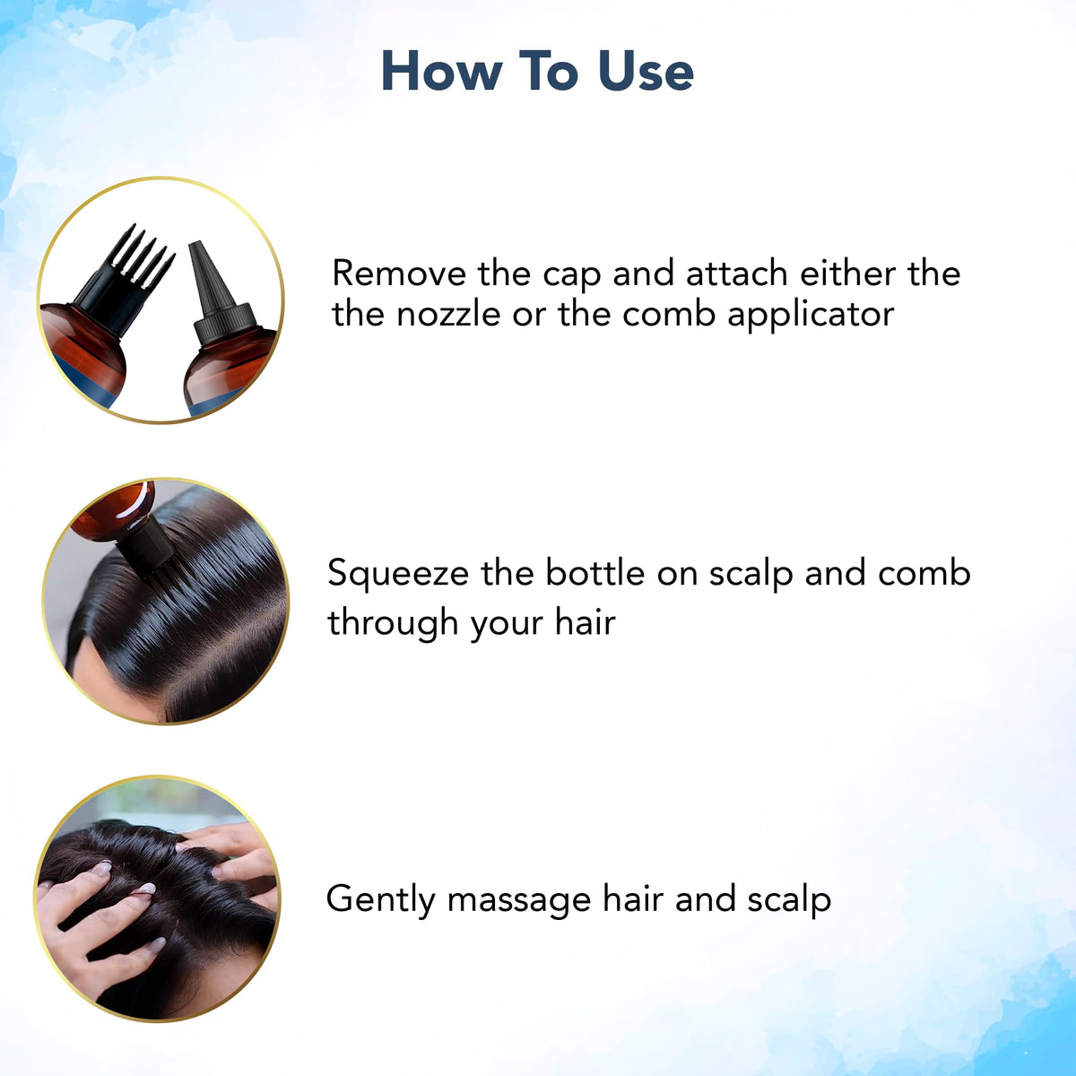 Botanic Hearth oil texture gliding smoothly for easy absorption