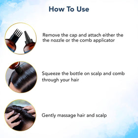 Botanic Hearth oil texture gliding smoothly for easy absorption