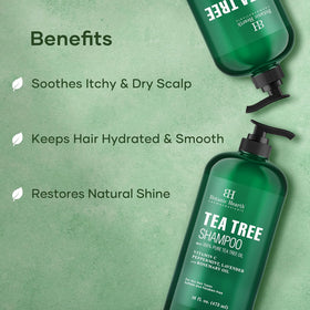 Botanic Hearth shampoo texture poured to show creamy lather