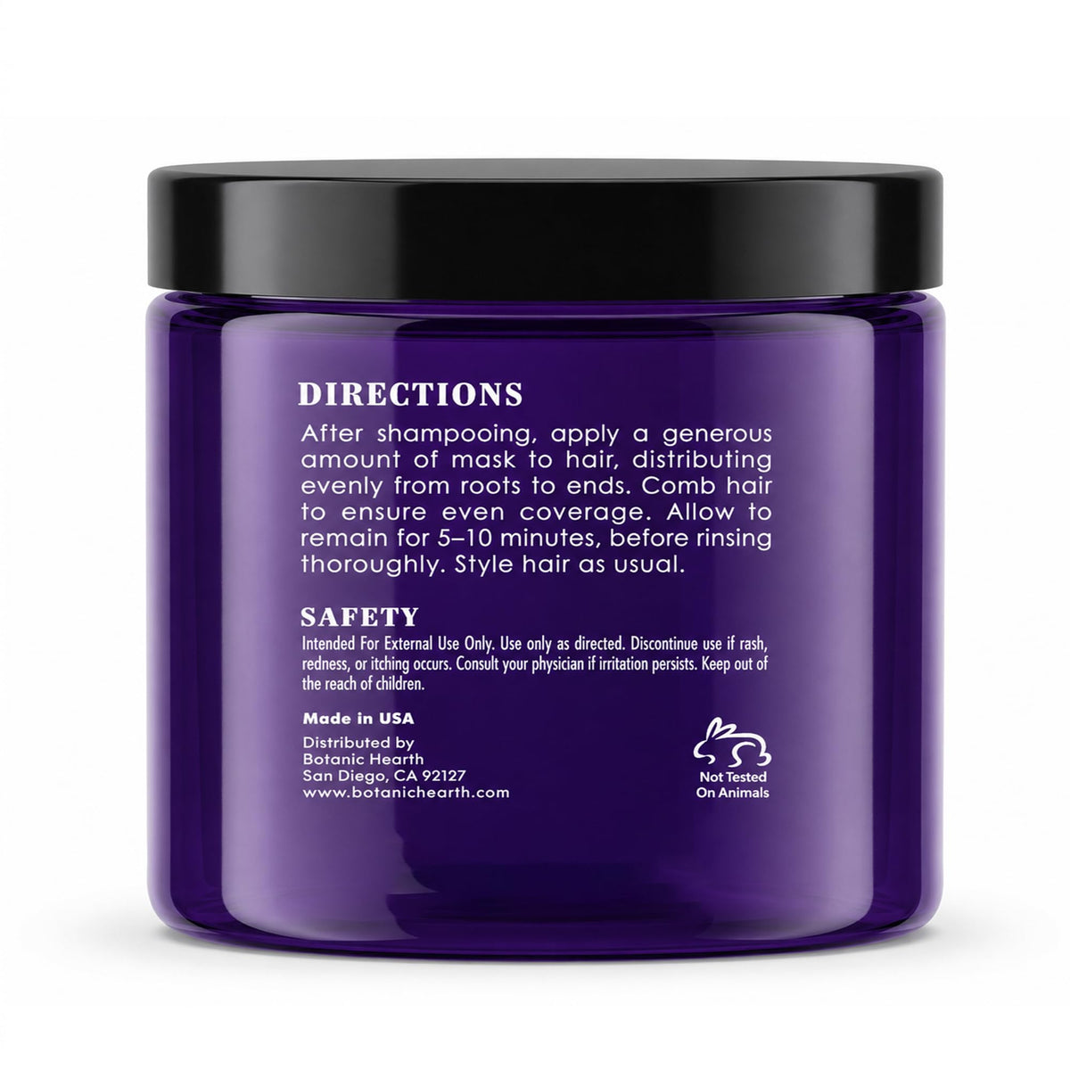 Botanic Hearth strand close-up showing smoother, toned hair appearance