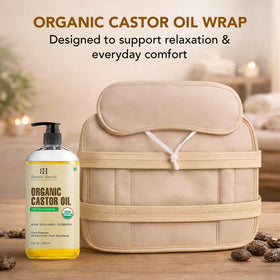 Botanic Hearth cotton wrap flat lay showing soft fabric and reusable benefit