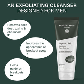 Botanic Tree open tube dispensing foam texture for deep cleansing