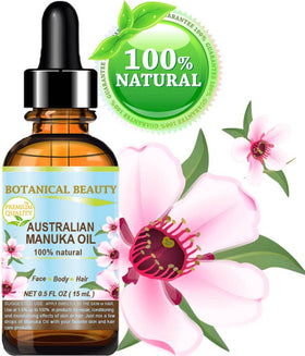 Botanical Beauty bottle dropper releasing oil for precise application benefit