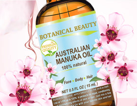 Botanical Beauty oil applied to hair ends for shine and split-end care benefit