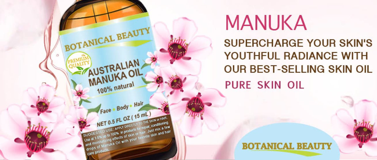 Botanical Beauty bottle on bathroom shelf as part of daily skincare routine benefit