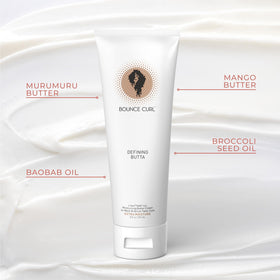 Bounce Curl applied to Type 4 hair demonstrating defined wash-and-go benefit