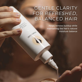 Bounce Curl pomegranate and pumpkin enzymes pictured for natural exfoliation