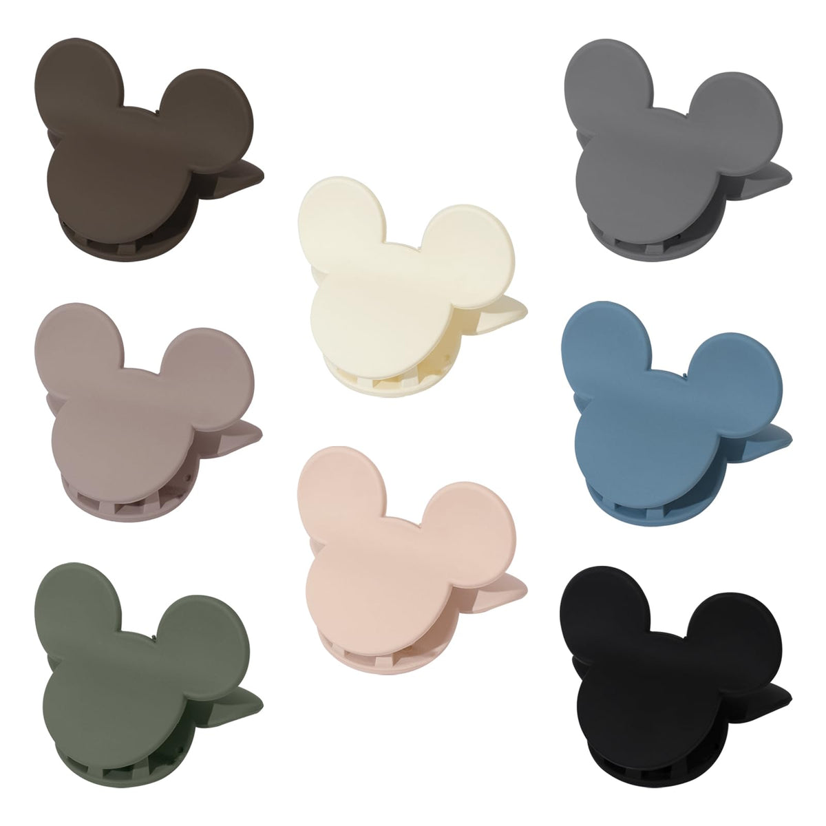 bouniq front packaging showing eight matte clips, neat travel-ready set