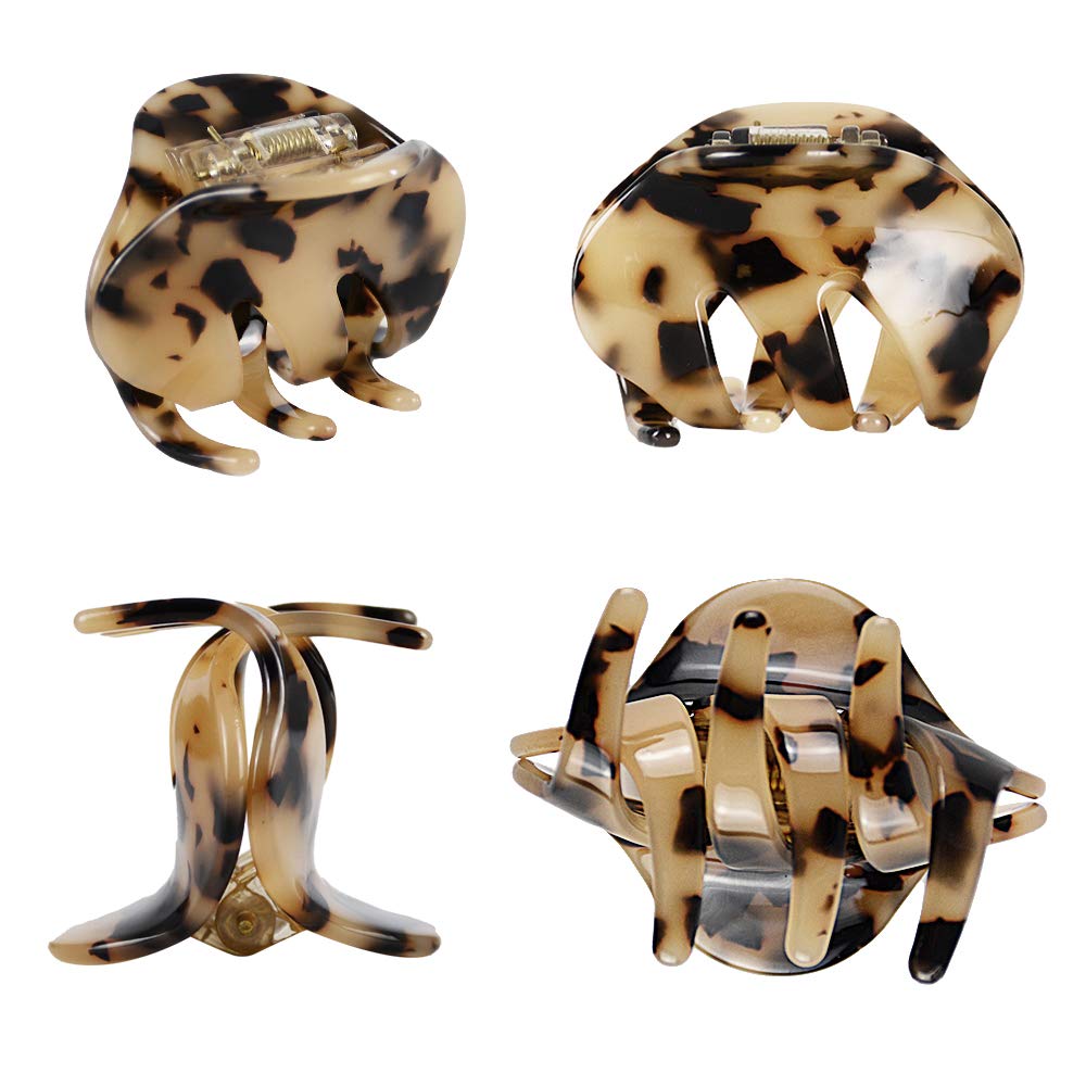 BOUNIQ clip holding half-up hairstyle demonstrating quick secure styling