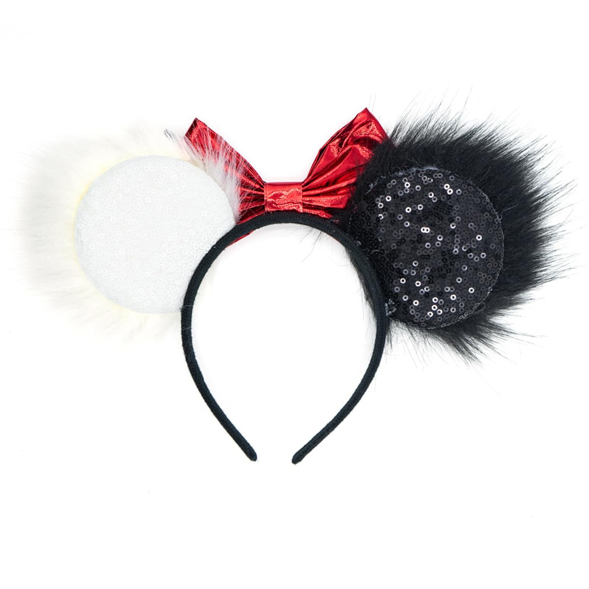 BPNHNA headband worn at a Halloween party demonstrating comfortable fit and style