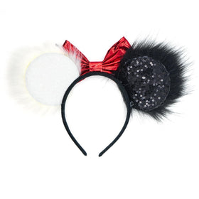 BPNHNA headband worn at a Halloween party demonstrating comfortable fit and style