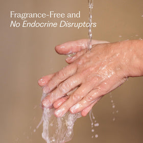 Branch Basics in a bathroom sink setting demonstrating gentle, family-safe handcare