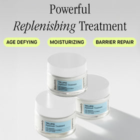 Brandefy jar open close-up revealing smooth peptide-rich cream texture