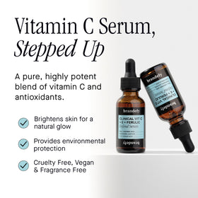 Brandefy glass dropper delivering serum, precise application benefit