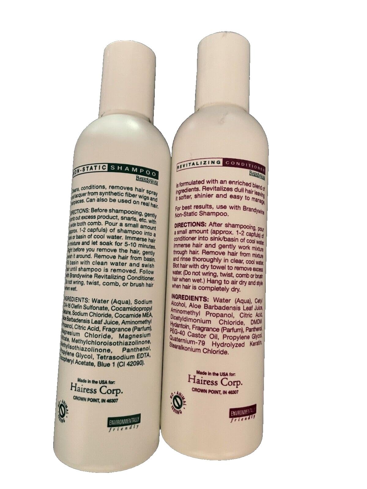 Brandywine bottles staged on bathroom shelf suggesting neat storage and daily use