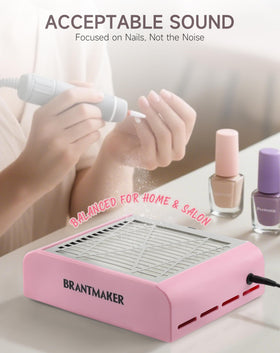 BRANTMAKER reusable filters and brush accessories laid out for easy cleaning and maintenance