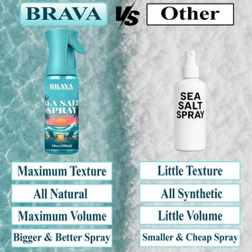 BRAVA NOT TAMED texture in hair highlights defined waves and natural hold