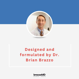 brazmedics brazzoMD wipe texture close-up highlighting soft fabric for gentle cleansing