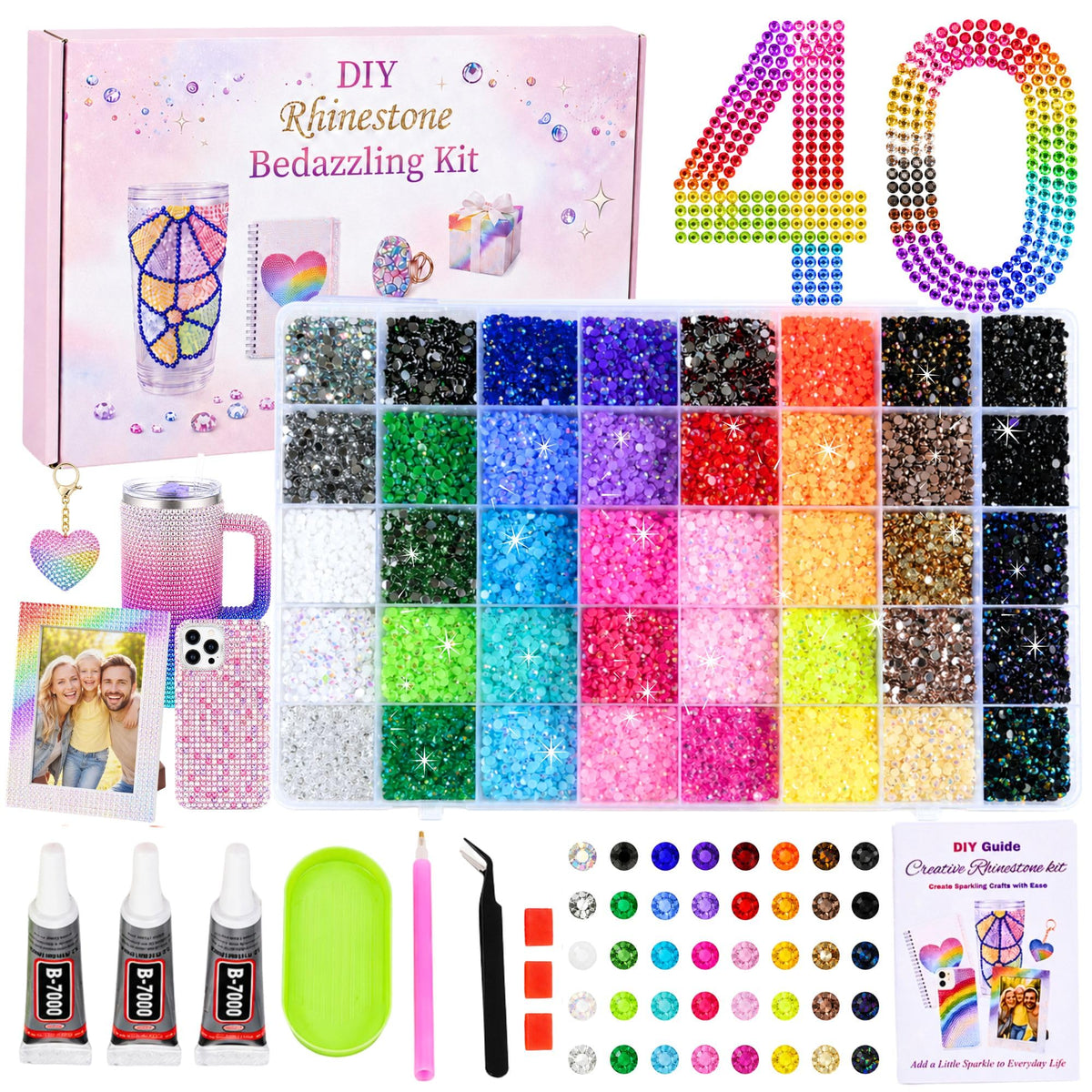 Breecasa kit front packaging showing full all-in-one set and colorful box