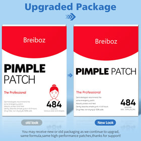breiboz individual pouch opened with single sterile patch ready
