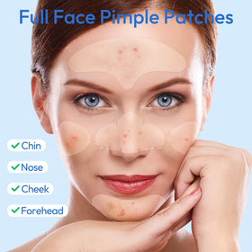 breiboz patch on nose with scale comparison illustrating large size benefit