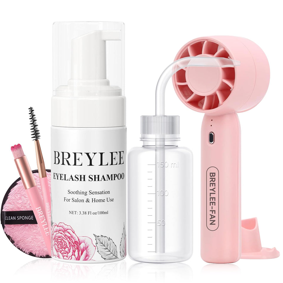 BREYLEE front packaging showing kit contents and convenient salon-ready set