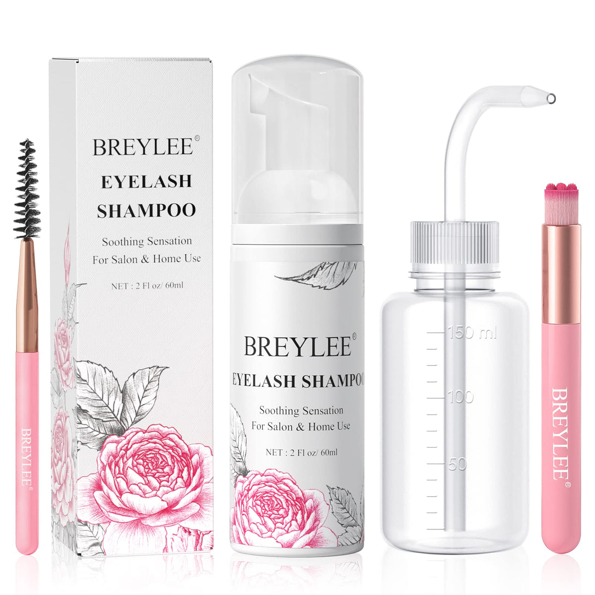 BREYLEE front packaging showing kit contents and professional benefits
