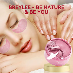 BREYLEE patch used during makeup prep illustrating smoothing benefit
