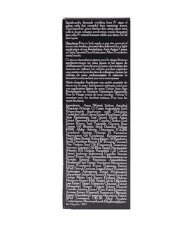 Brickell closeup label listing hyaluronic acid peptides and aloe for firming benefit
