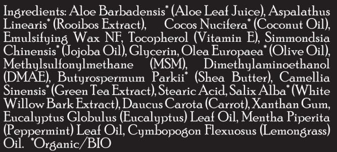 Brickell Men's Products lotion spread on skin close-up illustrating non-greasy finish benefit