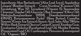 Brickell Men's Products lotion spread on skin close-up illustrating non-greasy finish benefit