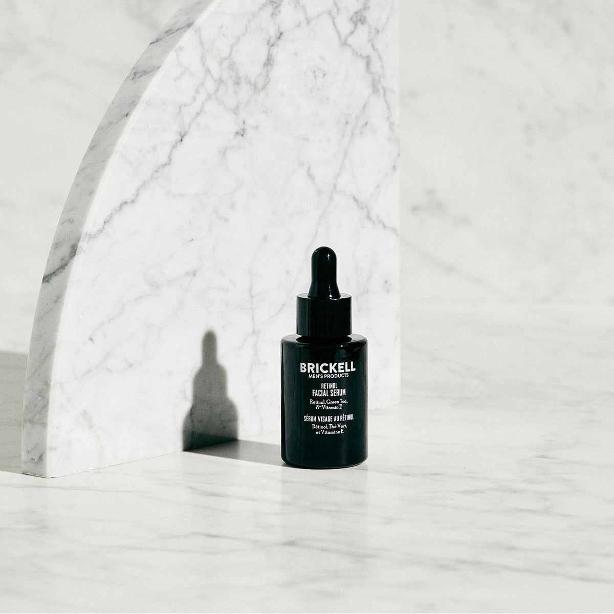 Brickell close-up of serum droplet texture for fast absorption benefit