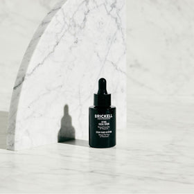 Brickell close-up of serum droplet texture for fast absorption benefit