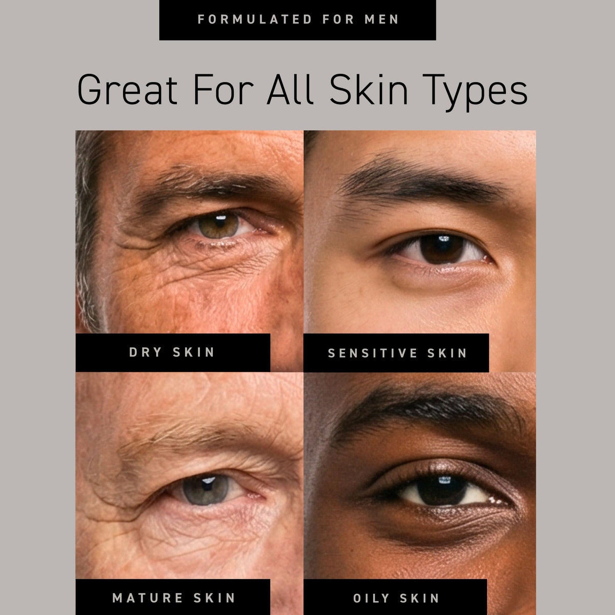 Brickell Men's Products in a travel toiletry bag demonstrating on-the-go grooming convenience