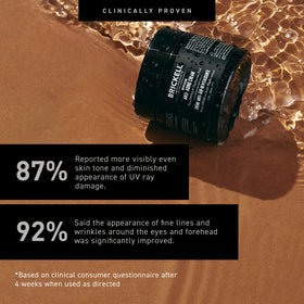Brickell hyaluronic acid visual illustrating deep hydration benefit