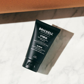 Brickell Men's Products gel texture close-up highlighting smooth glossy consistency