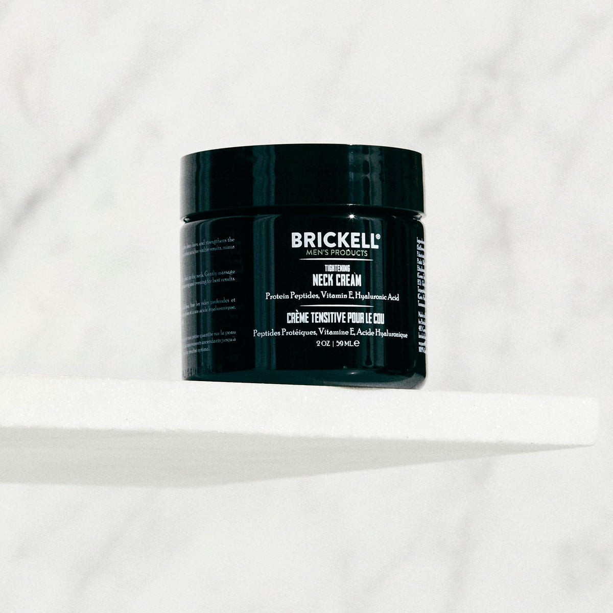 Brickell Men's Products texture close-up of cream showing lightweight, fast-absorbing hydration benefit