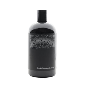 Brickell Men's Rapid Wash size comparison 16 oz bottle next to common toiletry for scale