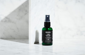 Brickell ingredient shot highlighting vitamin E and sea salt for nourishment