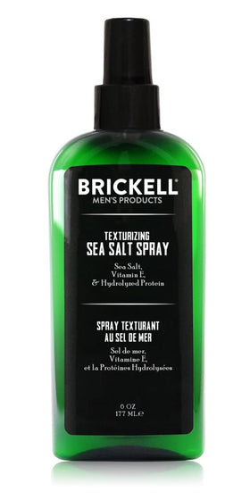 Brickell Men’s spray front packaging showing bottle and label benefits