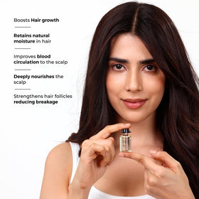 BRILLARE oil texture close-up demonstrating fast absorption benefit