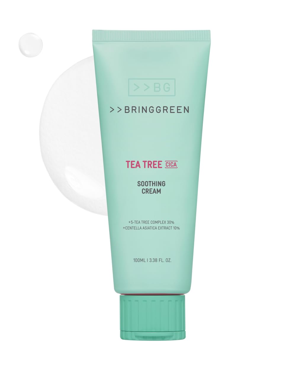 BRING GREEN front jar 100ml showing product and branding for clear identification