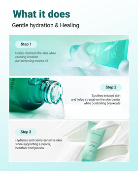 bring green centella and heartleaf ingredients soothing benefits