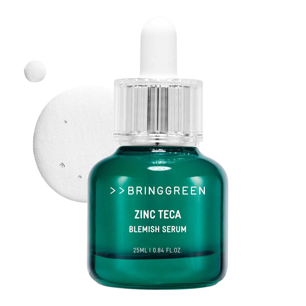 BRING GREEN front packaging showing calming serum benefits