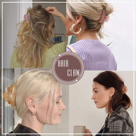 Brinie clips paired with outfit showing pearl accents elevating a dressed-up look